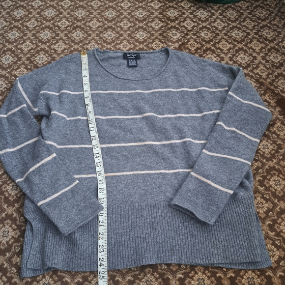 Gray Striped Sweater - Picture 5 of 9